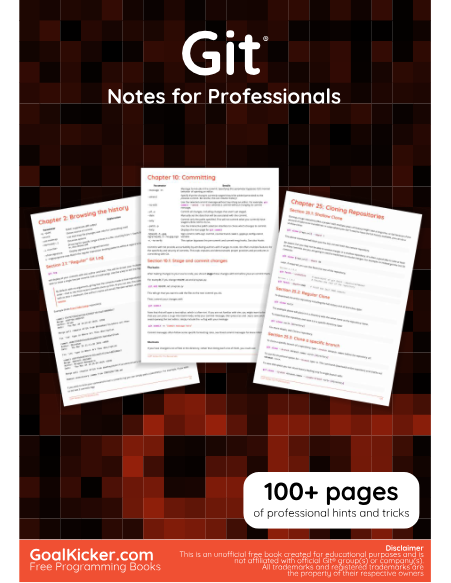 Git Notes for Professionals